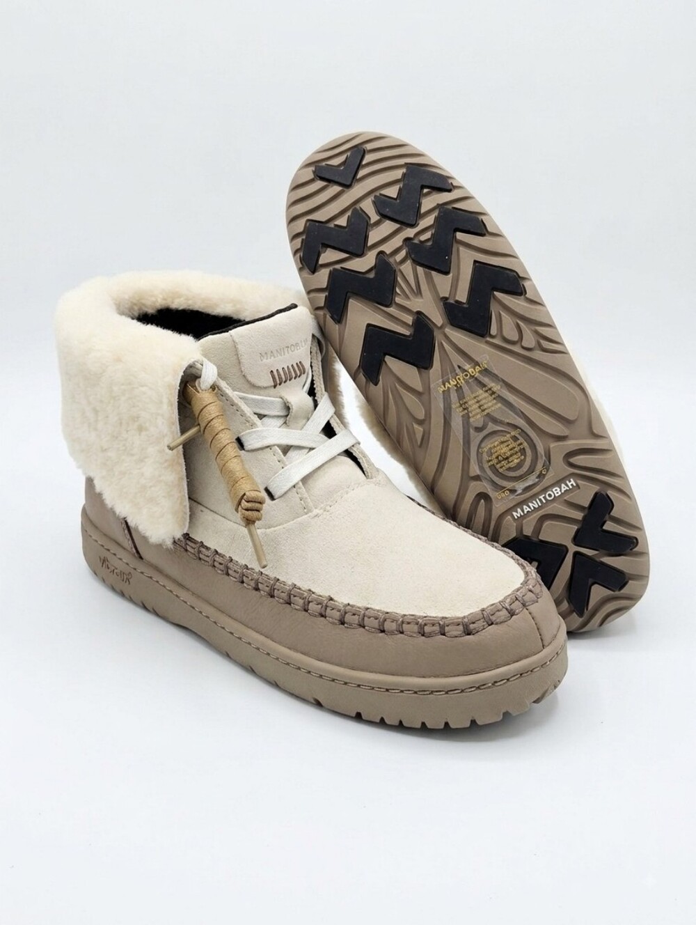 Manitobah Mukluks Waterproof Shearling Suede Booties